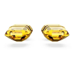 Swarovski Lucent Stud Earrings Yellow, Gold-tone Plated 7 Swarovski Lucent Stud Earrings Yellow, Gold-tone Plated -Fashion Accessories Store lucent stud earrings yellow gold tone plated swarovski 5626605 2