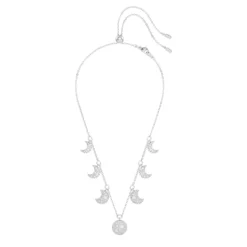 Swarovski Luna Choker Moon, White, Rhodium Plated -Fashion Accessories Store luna choker moon white rhodium plated swarovski 5666178 2