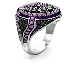 Swarovski Marvel Black Panther Ring Black Panther, Purple, Rhodium Plated 7 Swarovski Marvel Black Panther Ring Black Panther, Purple, Rhodium Plated -Fashion Accessories Store marvel black panther ring black panther purple rhodium plated swarovski 5650877 2