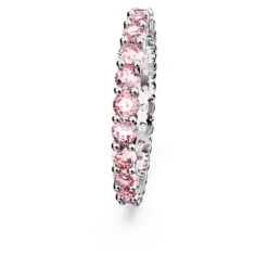Swarovski Matrix Ring Round Cut, Pink, Rhodium Plated -Fashion Accessories Store matrix ring round cut pink rhodium plated swarovski 5658854 3