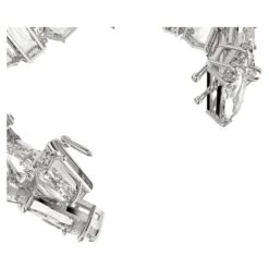 Swarovski Mesmera Bracelet Oversized Crystals, White, Rhodium Plated -Fashion Accessories Store mesmera bracelet oversized crystals white rhodium plated swarovski 5601530 3