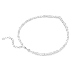 Swarovski Mesmera Necklace Mixed Cuts, White, Rhodium Plated -Fashion Accessories Store mesmera necklace mixed cuts white rhodium plated swarovski 5665242 4