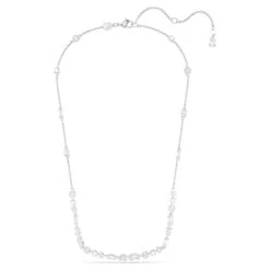 Swarovski Mesmera Set Mixed Cuts, Scattered Design, White, Rhodium Plated -Fashion Accessories Store mesmera set mixed cuts scattered design white rhodium plated swarovski 5665877 6