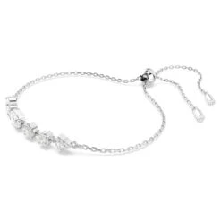 Swarovski Mesmera Set Mixed Cuts, Scattered Design, White, Rhodium Plated -Fashion Accessories Store mesmera set mixed cuts scattered design white rhodium plated swarovski 5665877 8