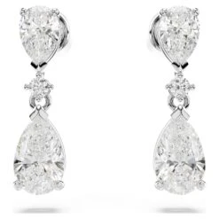 Swarovski Mesmera Set Mixed Cuts, White, Rhodium Plated 13 Swarovski Mesmera Set Mixed Cuts, White, Rhodium Plated -Fashion Accessories Store mesmera set mixed cuts white rhodium plated swarovski 5674306 6