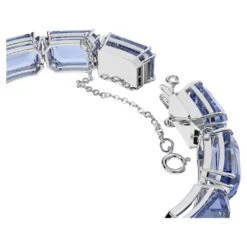 Swarovski Millenia Bracelet Octagon Cut, Blue, Rhodium Plated 8 Swarovski Millenia Bracelet Octagon Cut, Blue, Rhodium Plated -Fashion Accessories Store millenia bracelet octagon cut blue rhodium plated swarovski 5614927 3
