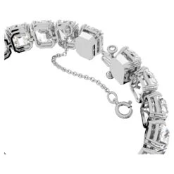 Swarovski Millenia Bracelet Octagon Cut, White, Rhodium Plated -Fashion Accessories Store millenia bracelet octagon cut white rhodium plated swarovski 5618699 3