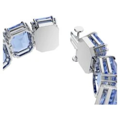Swarovski Millenia Bracelet Oversized Crystals, Octagon Cut, Blue, Rhodium Plated 8 Swarovski Millenia Bracelet Oversized Crystals, Octagon Cut, Blue, Rhodium Plated -Fashion Accessories Store millenia bracelet oversized crystals octagon cut blue rhodium plated swarovski 5638491 3