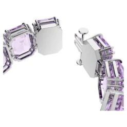 Swarovski Millenia Bracelet Oversized Crystals, Octagon Cut, Purple, Rhodium Plated 11 Swarovski Millenia Bracelet Oversized Crystals, Octagon Cut, Purple, Rhodium Plated -Fashion Accessories Store millenia bracelet oversized crystals octagon cut purple rhodium plated swarovski 5638492 3