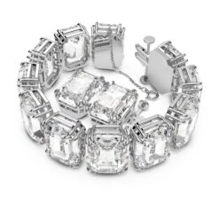 Swarovski Millenia Bracelet Oversized Crystals, Octagon Cut, White, Rhodium Plated 8 Swarovski Millenia Bracelet Oversized Crystals, Octagon Cut, White, Rhodium Plated -Fashion Accessories Store millenia bracelet oversized crystals octagon cut white rhodium plated swarovski 5599192 2