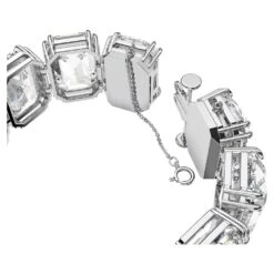 Swarovski Millenia Bracelet Oversized Crystals, Octagon Cut, White, Rhodium Plated 9 Swarovski Millenia Bracelet Oversized Crystals, Octagon Cut, White, Rhodium Plated -Fashion Accessories Store millenia bracelet oversized crystals octagon cut white rhodium plated swarovski 5599192 3
