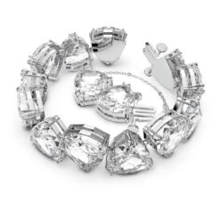 Swarovski Millenia Bracelet Oversized Crystals, Trilliant Cut, White, Rhodium Plated 7 Swarovski Millenia Bracelet Oversized Crystals, Trilliant Cut, White, Rhodium Plated -Fashion Accessories Store millenia bracelet oversized crystals trilliant cut white rhodium plated swarovski 5599194 2