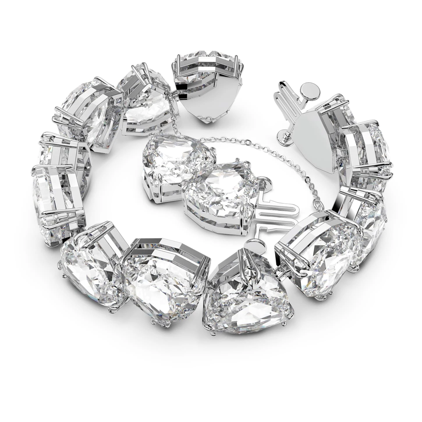 Swarovski Millenia Bracelet Oversized Crystals, Trilliant Cut, White, Rhodium Plated 3 Swarovski Millenia Bracelet Oversized Crystals, Trilliant Cut, White, Rhodium Plated - Image 3