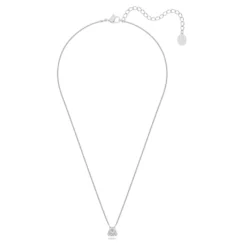 Swarovski Millenia Pendant Trilliant Cut, White, Rhodium Plated -Fashion Accessories Store millenia pendant trilliant cut white rhodium plated swarovski 5628352 2