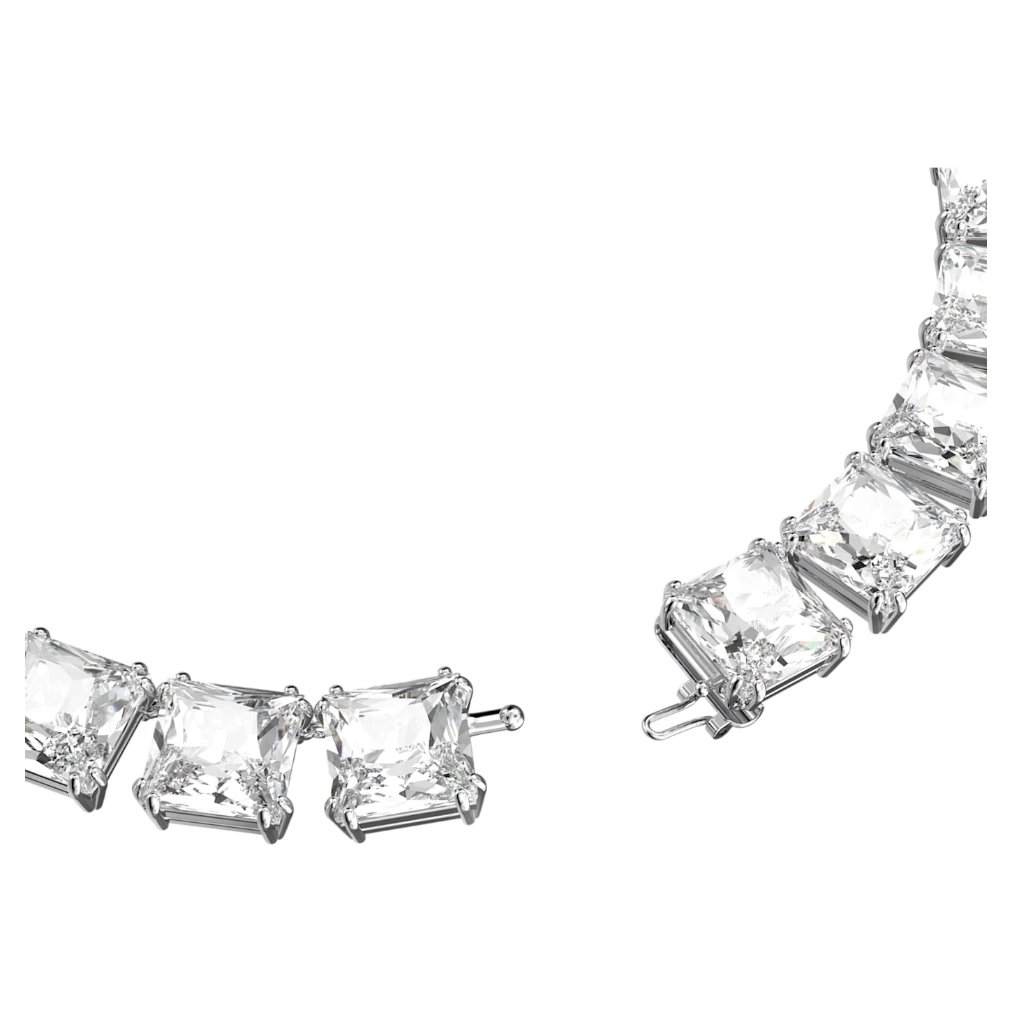 Swarovski Millenia Set Mixed Cuts, White, Rhodium Plated 4 Swarovski Millenia Set Mixed Cuts, White, Rhodium Plated - Image 4