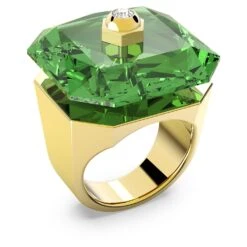 Swarovski Numina Cocktail Ring Octagon Cut, Green, Gold-tone Plated 7 Swarovski Numina Cocktail Ring Octagon Cut, Green, Gold-tone Plated -Fashion Accessories Store numina cocktail ring octagon cut green gold tone plated swarovski 5613538 2