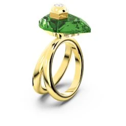 Swarovski Numina Ring Pear Cut, Green, Gold-tone Plated 8 Swarovski Numina Ring Pear Cut, Green, Gold-tone Plated -Fashion Accessories Store numina ring pear cut green gold tone plated swarovski 5619441 2