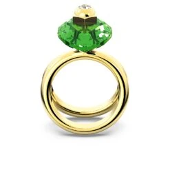 Swarovski Numina Ring Pear Cut, Green, Gold-tone Plated 10 Swarovski Numina Ring Pear Cut, Green, Gold-tone Plated -Fashion Accessories Store numina ring pear cut green gold tone plated swarovski 5619441 4