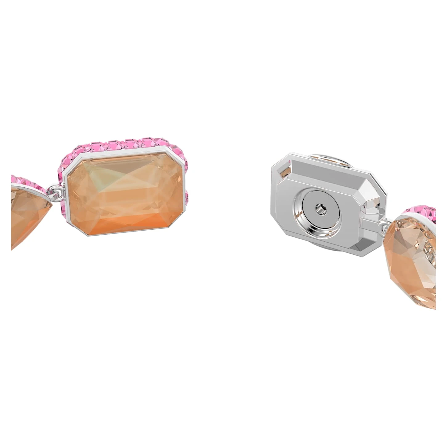 Swarovski Orbita Bracelet Magnetic Closure, Mixed Cuts, Multicolored, Rhodium Plated 4 Swarovski Orbita Bracelet Magnetic Closure, Mixed Cuts, Multicolored, Rhodium Plated - Image 4