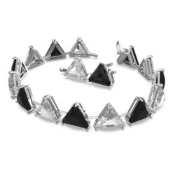 Swarovski Ortyx Bracelet Triangle Cut, Black, Rhodium Plated 7 Swarovski Ortyx Bracelet Triangle Cut, Black, Rhodium Plated -Fashion Accessories Store ortyx bracelet triangle cut black rhodium plated swarovski 5619154 2