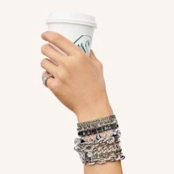 Swarovski Ortyx Bracelet Triangle Cut, Black, Rhodium Plated 9 Swarovski Ortyx Bracelet Triangle Cut, Black, Rhodium Plated -Fashion Accessories Store ortyx bracelet triangle cut black rhodium plated swarovski 5619154 4