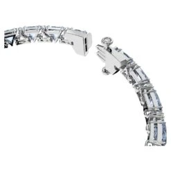 Swarovski Ortyx Bracelet Triangle Cut, Blue, Rhodium Plated -Fashion Accessories Store ortyx bracelet triangle cut blue rhodium plated swarovski 5614925 3