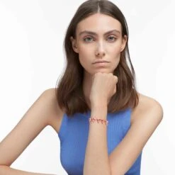 Swarovski Ortyx Bracelet Triangle Cut, Pink, Rose Gold-tone Plated -Fashion Accessories Store ortyx bracelet triangle cut pink rose gold tone plated swarovski 5614934 4