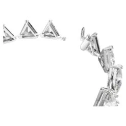 Swarovski Ortyx Bracelet Triangle Cut, White, Rhodium Plated -Fashion Accessories Store ortyx bracelet triangle cut white rhodium plated swarovski 5600864 3