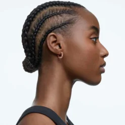 Swarovski Ortyx Hoop Earrings Triangle Cut, Small, Pink, Rose Gold-tone Plated 9 Swarovski Ortyx Hoop Earrings Triangle Cut, Small, Pink, Rose Gold-tone Plated -Fashion Accessories Store ortyx hoop earrings triangle cut small pink rose gold tone plated swarovski 5614930 4