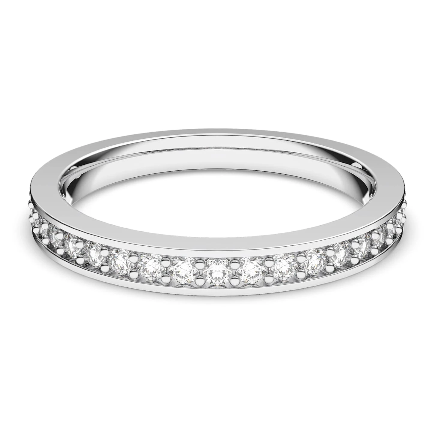 Swarovski Rare Ring White, Rhodium Plated 2 Swarovski Rare Ring White, Rhodium Plated - Image 2