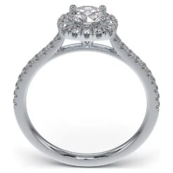 Swarovski Signature Ring Diamond TCW 0.75 Carat, Center Stone 0.50 Carat, 14K White Gold -Fashion Accessories Store signature ring diamond tcw 0.75 carat center stone 0.50 carat 14k white gold swarovski 5651269 4