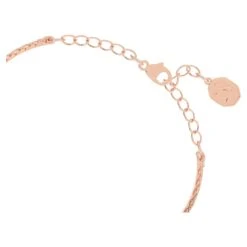 Swarovski Signum Bangle Swan, White, Rose Gold-tone Plated -Fashion Accessories Store signum bangle swan white rose gold tone plated swarovski 5628568 3