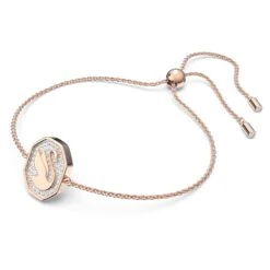 Swarovski Signum Bracelet Swan, White, Rose Gold-tone Plated -Fashion Accessories Store signum bracelet swan white rose gold tone plated swarovski 5621107 2