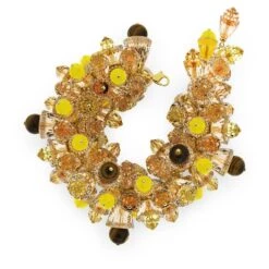 Swarovski Somnia Bracelet Statement, Multicolored, Gold-tone Plated -Fashion Accessories Store somnia bracelet statement multicolored gold tone plated swarovski 5647595 2
