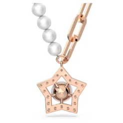 Swarovski Stella Necklace Star, White, Rose Gold-tone Plated -Fashion Accessories Store stella necklace star white rose gold tone plated swarovski 5645381 4
