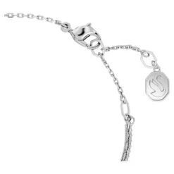 Swarovski Stilla Bangle Mixed Cuts, Blue, Rhodium Plated -Fashion Accessories Store stilla bangle mixed cuts blue rhodium plated swarovski 5668244 3