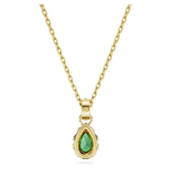 Swarovski Stilla Pendant Pear Cut, Green, Gold-tone Plated -Fashion Accessories Store stilla pendant pear cut green gold tone plated swarovski 5648751 3