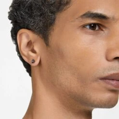 Swarovski Stilla Stud Earrings Triangle Cut, Gray, Ruthenium Plated -Fashion Accessories Store stilla stud earrings triangle cut gray ruthenium plated swarovski 5639137 4