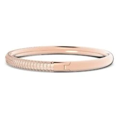 Swarovski Stone Bangle White, Rose Gold-tone Finish -Fashion Accessories Store stone bangle white rose gold tone finish swarovski 5032849 4
