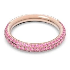 Swarovski Stone Ring Pink, Rose Gold-tone Plated 10 Swarovski Stone Ring Pink, Rose Gold-tone Plated -Fashion Accessories Store stone ring pink rose gold tone plated swarovski 5642908 4