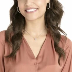 Swarovski Stone Set Pavé, White, Rhodium Plated