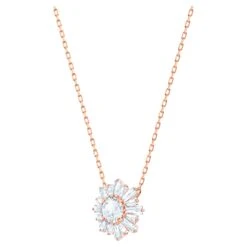 Swarovski Sunshine Set White, Rose Gold-tone Plated 8 Swarovski Sunshine Set White, Rose Gold-tone Plated -Fashion Accessories Store sunshine set white rose gold tone plated swarovski 5480468 2