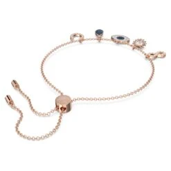 Swarovski Symbolic Bracelet Infinity, Evil Eye And Horseshoe, Blue, Rose Gold-tone Plated -Fashion Accessories Store swarovski symbolic bracelet infinity evil eye and horseshoe blue rose gold tone plated swarovski 5497668 4