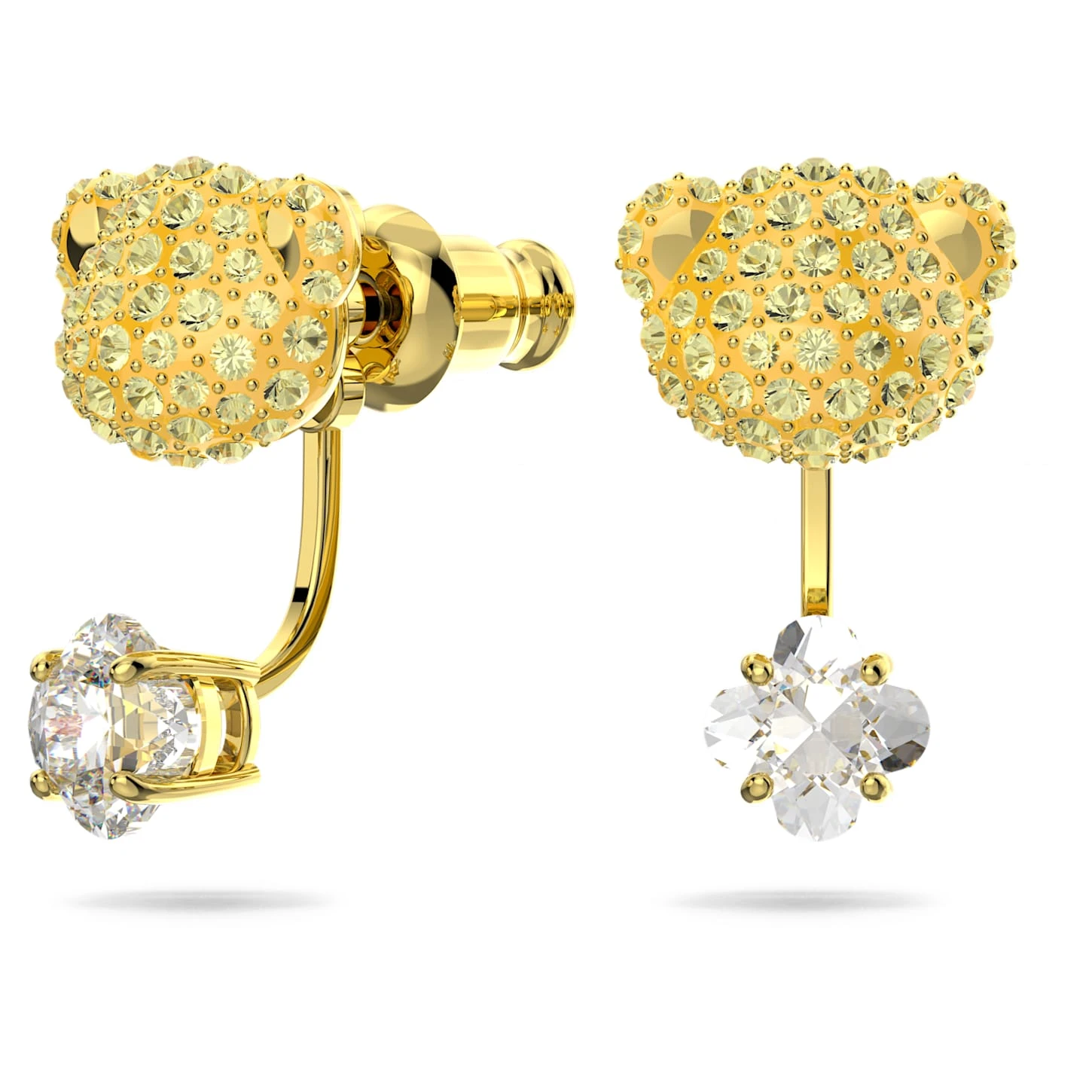 Swarovski Teddy Set Bear, Yellow, Gold-tone Plated 7 Swarovski Teddy Set Bear, Yellow, Gold-tone Plated - Image 7