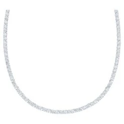 Swarovski Tennis Deluxe Set Round Cut, White, Rhodium Plated 11 Swarovski Tennis Deluxe Set Round Cut, White, Rhodium Plated -Fashion Accessories Store tennis deluxe set round cut white rhodium plated swarovski 5506861 3