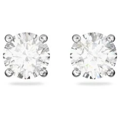 Swarovski Tennis Deluxe Set Round Cut, White, Rhodium Plated 13 Swarovski Tennis Deluxe Set Round Cut, White, Rhodium Plated -Fashion Accessories Store tennis deluxe set round cut white rhodium plated swarovski 5506861 5