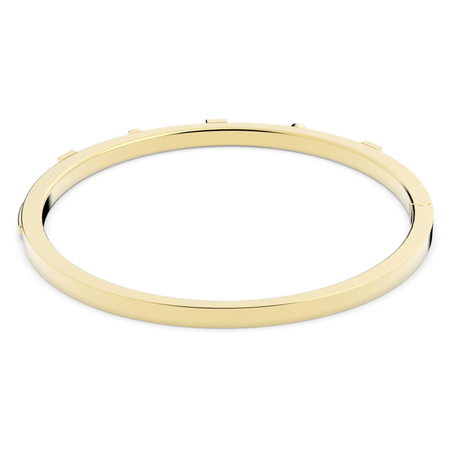 Swarovski Thrilling Bangle Mixed Cuts, White, Gold-tone Plated 6 Swarovski Thrilling Bangle Mixed Cuts, White, Gold-tone Plated - Image 6