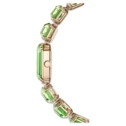 Swarovski Watch Octagon Cut Bracelet, Green, Champagne Gold-tone Finish -Fashion Accessories Store watch octagon cut bracelet green champagne gold tone finish swarovski 5630834 7