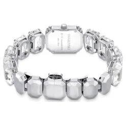 Swarovski Watch Octagon Cut Bracelet, White, Stainless Steel -Fashion Accessories Store watch octagon cut bracelet white stainless steel swarovski 5621173 3