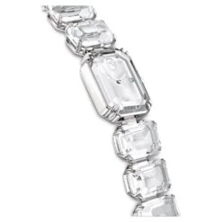 Swarovski Watch Octagon Cut Bracelet, White, Stainless Steel -Fashion Accessories Store watch octagon cut bracelet white stainless steel swarovski 5621173 5